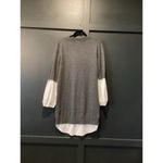 Brochu Walker Revolve  Ebella longsleeve Layered cashmere wool Grey Shirt Dress M Photo 2