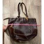 Weimeibaige Dark Brown Vegan Leather Purse Shoulder Handbag Photo 2