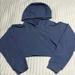 Lululemon  All Yours Cropped Hoodie Ink Blue Photo 0