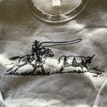 Western Crewneck Gray Photo 1