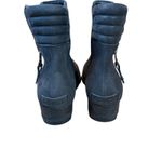 Sorel  Danica Leather Ankle Boots Black Camo Size 6.5 Photo 2