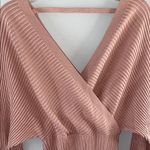 Love Tree  Pink Buttoned Long Sleeve Dress Photo 5