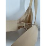 SKIMS  Ultimate Push Up Plunge Bra Sand Underwire Padded Tan Beige Size 34C Photo 3