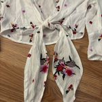 Lost + Wander  Senorita Floral Crop Top Size Medium Photo 7
