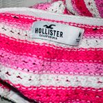 Hollister Pink crochet Halter Top Photo 6