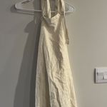 We Wore What  Linen Halter Dress size M Photo 5