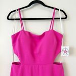 XScape Cutout Slit Maxi Gown Fuschia Size 8 NWT Photo 3