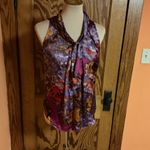 Adiva dressy bright watercolor sleeveless blouse Photo 9