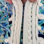 Lilly Pulitzer  Madia Tunic Dress High Tide Navy Scuba Doo White Green‎ Size XXS Photo 12