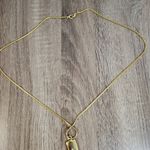 Liz Claiborne Vintage Rectangle Crest Logo Pendant Photo 11