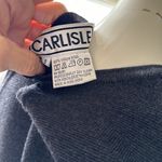 Carlisle  grey  wool knit sleeveless sweater vest top size small Photo 5