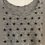 Monrow Gray and Black Polka Stars Tank Shirred Midi Dress Size XS NWOT Photo 6