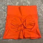 Seamless Gym Shorts Orange Size M Photo 1
