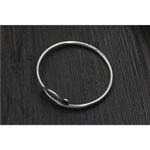 Boutique NEW Women's Feather 925 Sterling Silver Bracelet, Adjustable Cuff‎ Photo 9