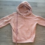 Buffbunny Collection Buffbunny Loop Yarn Pink Hoodie Sweatshirt Medium Photo 3