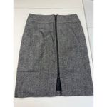 Banana Republic Tweed Pencil Skirt Gray Zipper Front Business Casual Women 4 Photo 1