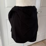 Farm Rio NWOT  Black Tafeta Mini Skirt. MSRP $145 Photo 5