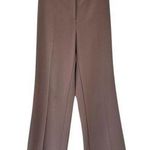 St. John  Front Pleat Dress Pants Womens Size 12 Trousers Tan Brown Photo 0