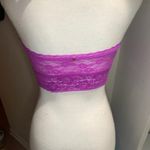 PINK - Victoria's Secret Victoria Secret PINK Purple Lace Bandeau, NWT Photo 1
