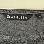 Athleta Women's Long Sleeve Gray Top with Thumb Holes Size L Photo 2