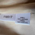 Loft Ann Taylor Women’s Tan/Cream Suede & Leather Dress Formal Jacket Size 6 Photo 7