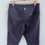 Free People  Movement Purple Active Tights Legging Workout Striped Down Side M Photo 2