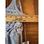 O'Neill  KINLEY Light Blue Crochet Bodice beach vacation Mini Junior's Dress XS Photo 5