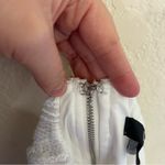 Lulus Making Magic White Fringe Lace-Up Mini Dress Photo 13