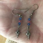 Ballerina Earrings Ballet Handmade Vintage Photo 1