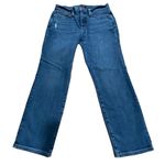 J.Crew Slim Boyfriend Jeans Classic distressed Blue Wash Size 26P Womens Photo 0