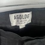 AGOLDE Filter Free Sophie Crop Jeans in Jet Skinny Black Size 25 EUC T2344 Photo 5