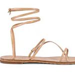 Dolce Vita Womens PRAX Cognac/Tan Leather Thong Sandals Shoes 6 Tan Photo 1