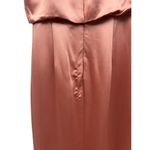 Dessy Collection Sleeveless Blouson Bodice Trumpet Gown in Desert Rose size 4 Pink Photo 9