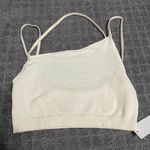 Out From Under Lucky Seamless Asymmetrical Bra Top NWT Size XS/S - Ivory Photo 5