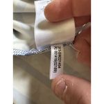 Tommy Bahama Womens 1/2 Zip Pullover Size M White & Blue Striped Long Sleeve Photo 11