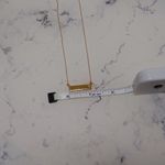BaubleBar  N Nameplate Necklace Photo 8