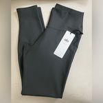 Alo Yoga  NWT Airlift High Waist Leggings Anthracite Grey Size L Photo 3
