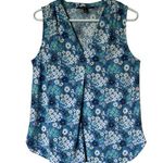 41 Hawthorn Sleeveless Blue Pattern Print Tank Top Casual Size medium Photo 0
