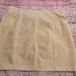 ZARA Yellow Skirt Photo 3