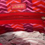 Stella & Dot Red Pebble Leather Flap Crossbody Bag Gold Hardware Photo 7