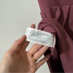 Varley  Size XS Rebecca Short-Sleeve Front-Zip Mini Dress - Rose Photo 6