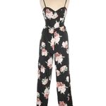 Band of Gypsies Jumpsuit Floral Wide-Leg Photo 4
