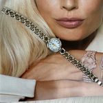 Vintage Oleg Cassini Silver & Gold Tone Watch *Needs Battery* Photo 0