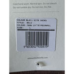 Untouched World Color Block Kite Sock Merino Wool Blend Size L Tan Photo 6