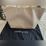 ANINE BING  Cream Tote Bag Photo 5