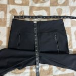 Athleta  | Stellar Tight Leggings Inner Ankle Slit Black‎ | Women's S Photo 7