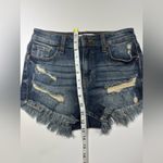 Eunina  Blue Distressed Jean Shorts 🩳 💙 Photo 4