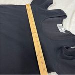 Vava by Joy Han  small Cold Shoulder Floral Embroidered black Blouse bell sleeve Photo 7