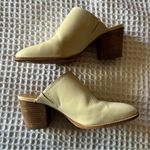 Madewell The Harper Mule leather Vintage Canvas SIZE 7 Photo 6