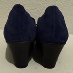 Clarks  Bendables Honest Q Water-Resistant
Lace Up Oxford Booties Navy Blue 6.5 Photo 5